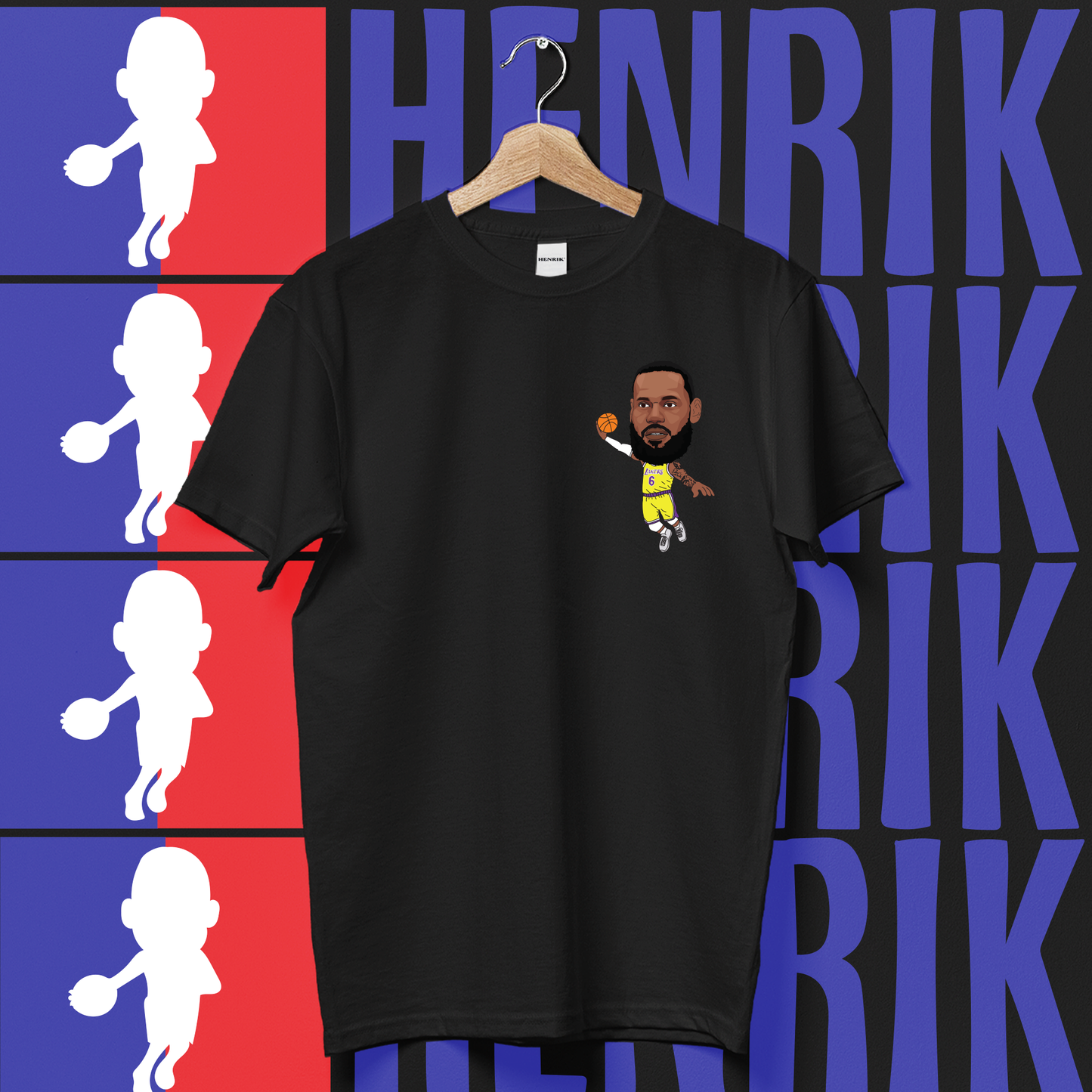 Lebron James Henrik Tee